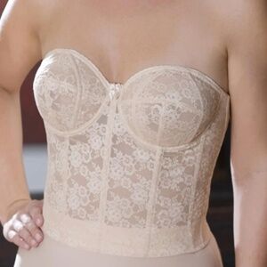 Elila Cream Lace Shapewear Corset